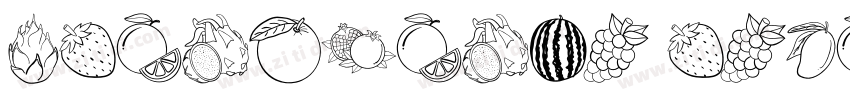 FruitJuice Regular字体转换